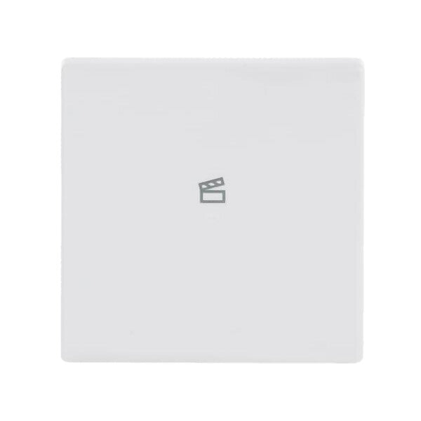 Busch-Jaeger Wippe 1-f Symbol Szene studioweiß 6233-10-84
